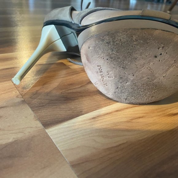 L.A.M.B. Dorrie Peep Toe Platform Bootie - Picture 5 of 8